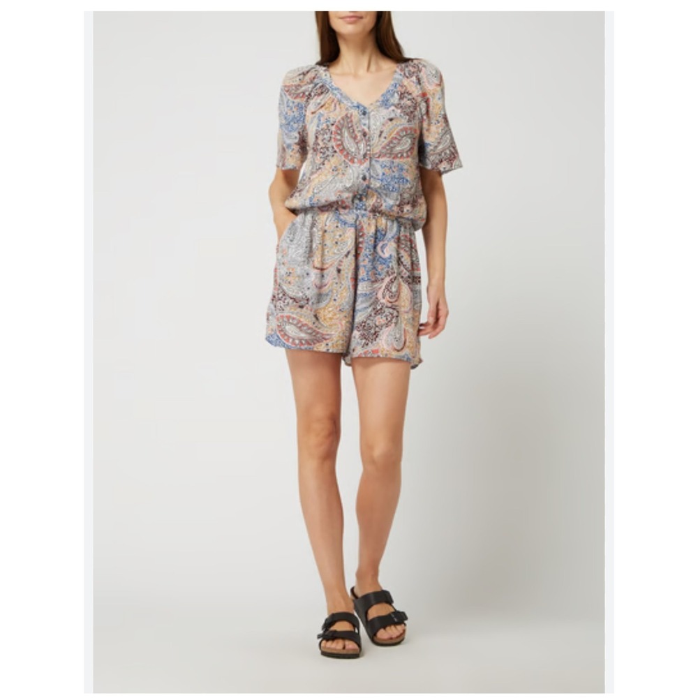 Esprit  Size-10 Womens‎ Romper Short Paisley